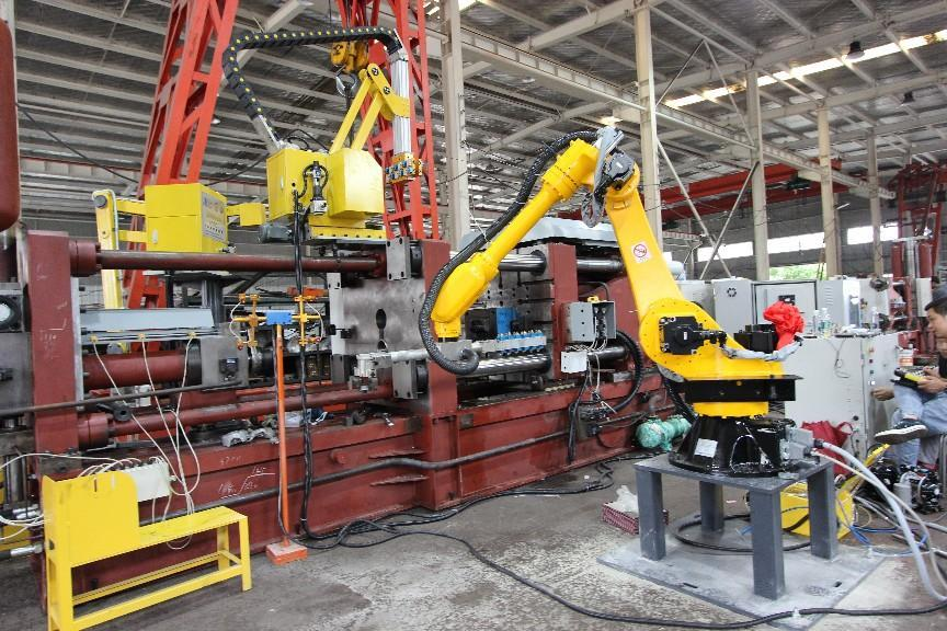 The first self-developed die casting robot in China has been successfully trial-produced in Longhua