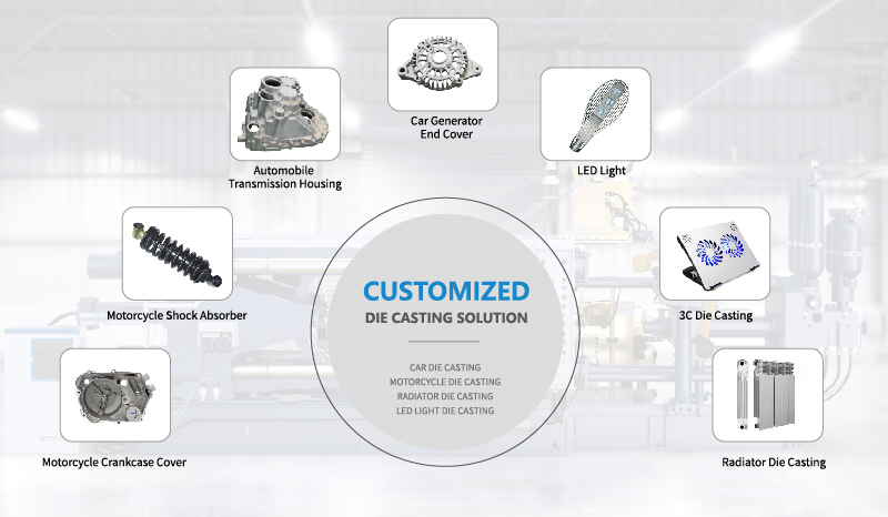 aluminium casting machine price
