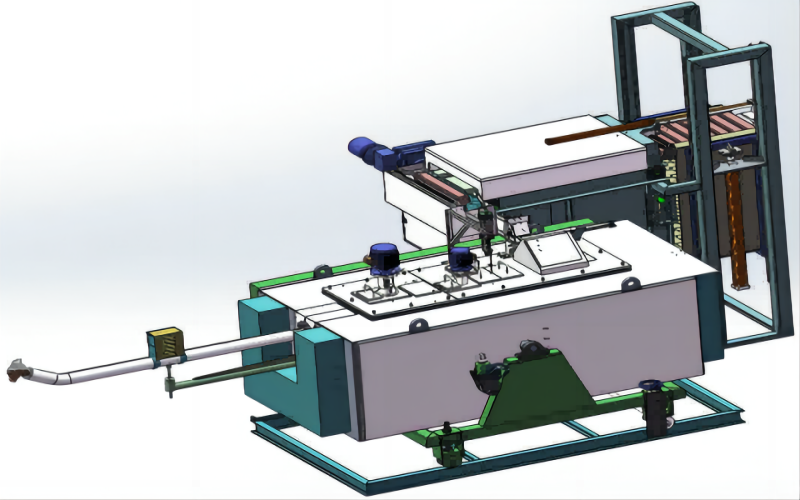 Magnesium alloy quantitative furnace