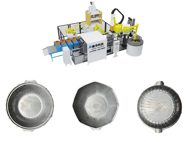 Pot die casting machine