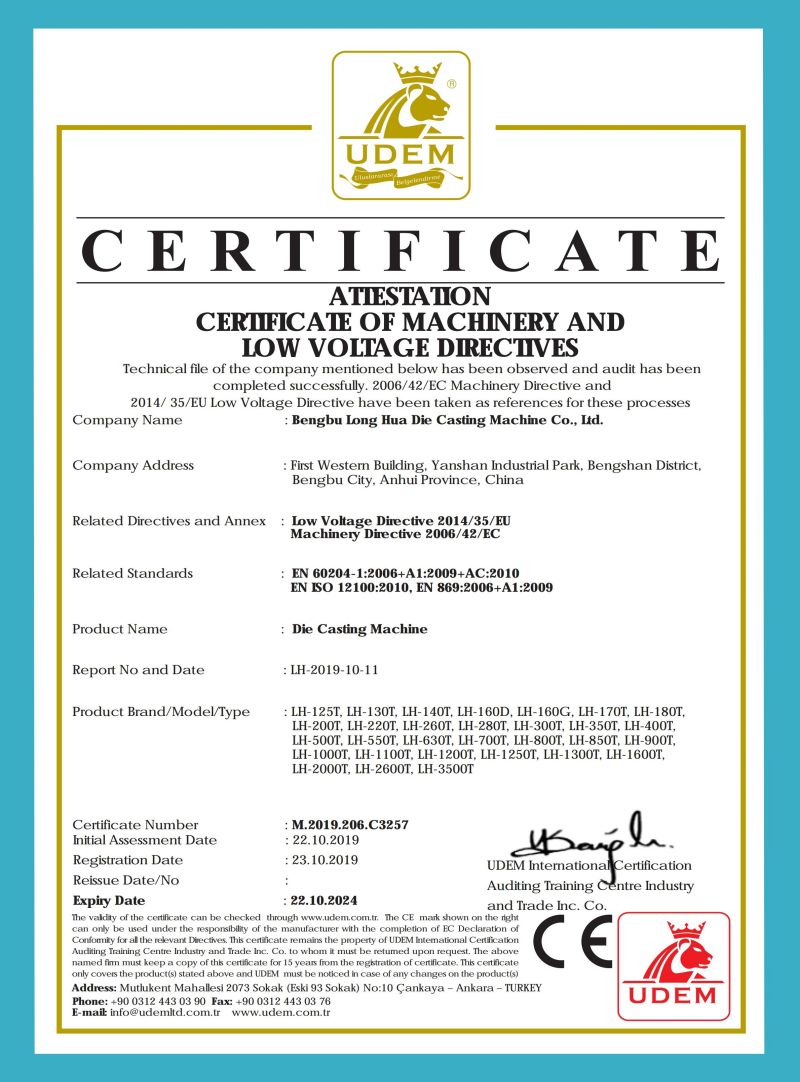 CE certificate