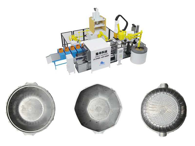 Pot die casting machine