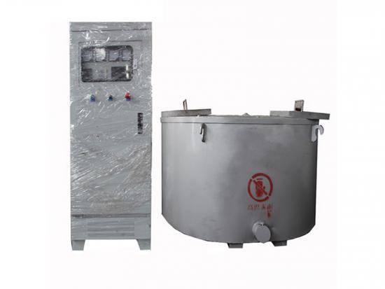 Aluminum alloy crucible melting and insulation furnace