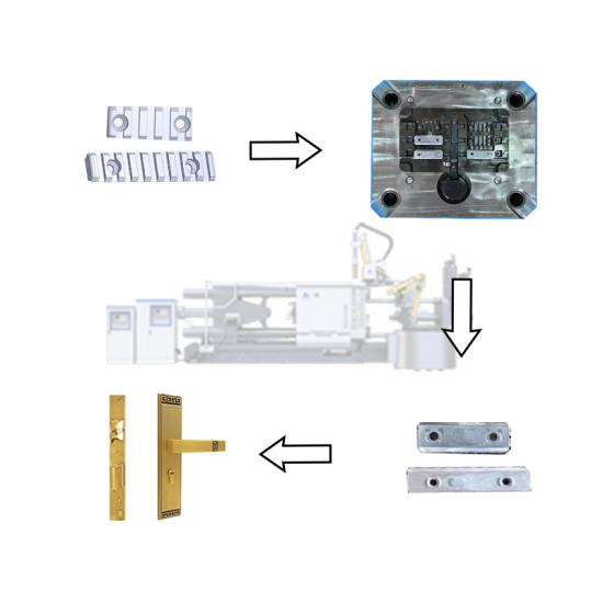 Cold Chamber Die Casting Machine for Making Copper Alloy Door Locks