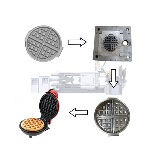 Die Casting Machine For Producing Aluminum Alloy Electric Baking Pan