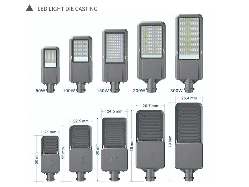 Die casting machine for making LED street light housing