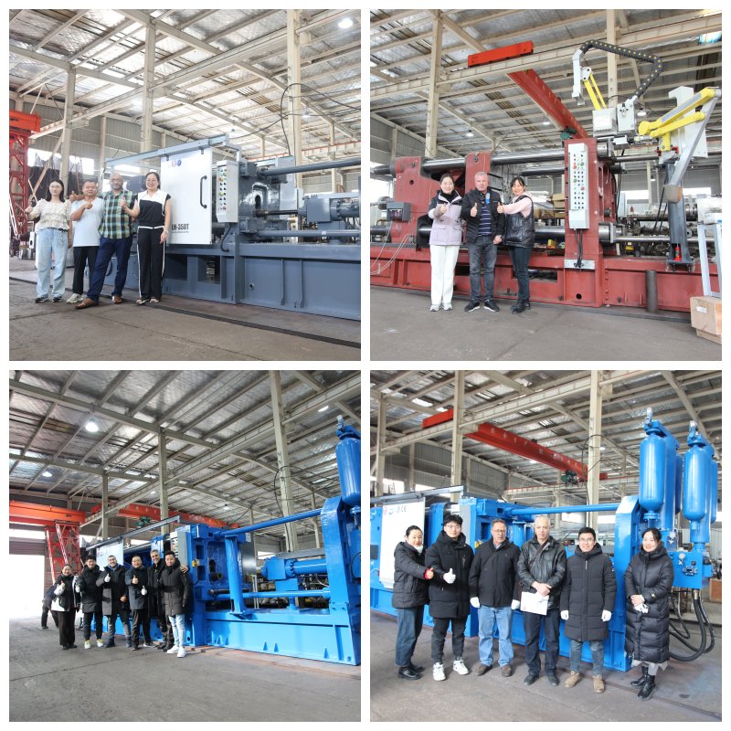 Welcome international customers to visit Longhua Factory! 