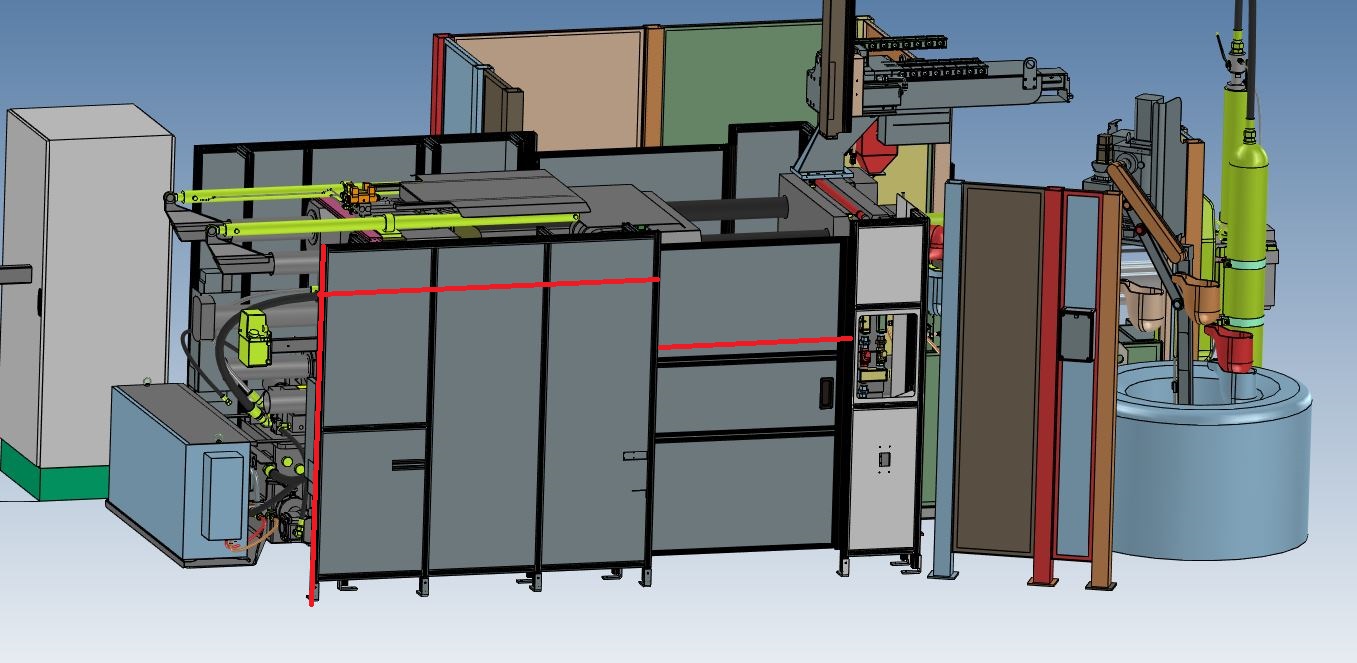 Main performance of die casting machine